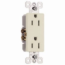 2-Pole Premium Outlet, 15A, 125-Volt, 10-Pk.