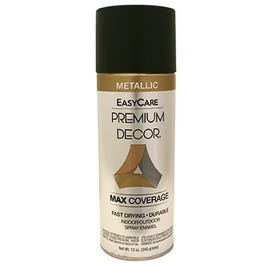 Premium Decor Metallic Spray Paint, Oil Rubbed Bronze, 12-oz.