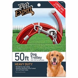 Dog Tie Out Heavy Weight Steel Aircraft Cable 50 Ft. Princeton MN Marv s True Value