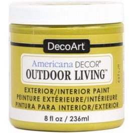 Americana Decor Outdoor Living Craft Paint, Harvest, 8-oz.