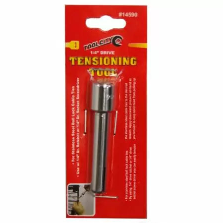 Tool City  Releasable Tie Tensioning Tool 1/4 L in. for 1/4 in. Ratchet (1/4
