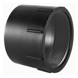Pipe Adapter, ABS/DWV, Female, 1.5-In.