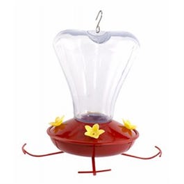 Hummingbird Feeder, Trumpet Flower, Plastic