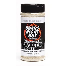 BBQ Seasoning, White Lightening, 14.5-oz.