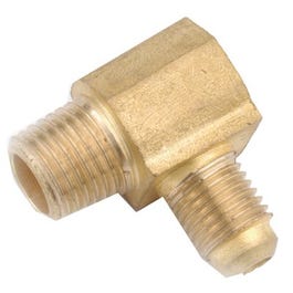 Brass Flare Elbow, Lead-Free, 1/4 x 3/8-In. MIP