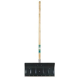 Artic Blast 24-In. Aluminum Snow Pusher With Wood Handle