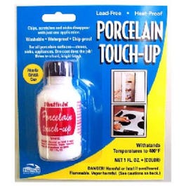 Porcelain Touch-Up Paint, White, 1-oz.