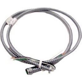 Conduit Whip, Reduced Wall, Steel, 14-3, 6-Ft. Coil