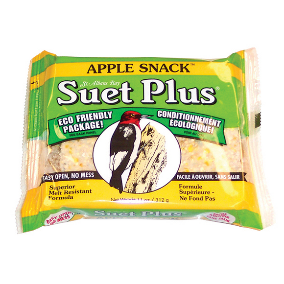 SUET PLUS APPLE SNACK SUET CAKE (11 oz)