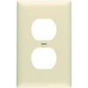 10-Pack Ivory Duplex Outlet Nylon Wall Plate