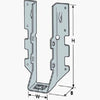 Face Mount Joist Hanger, G185, Zmax, 2 x 10-In.