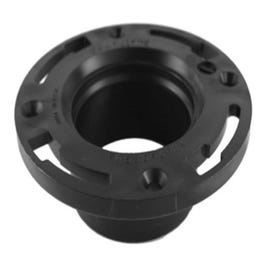 Closet Pipe Flange Hub End, ABS/DWV, 4 x 3-In.