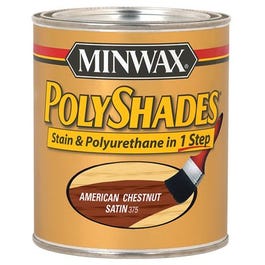 1/2-Pt. American Chestnut Satin Polyshades Wood Stain