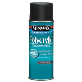 11.5-oz. Polycrylic Aerosol Satin Water-Based Finish