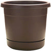 ROLLED RIM  PLANTER OXFORD TAN 8 IN