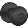 Dexter Stratus Aged Bronze Privacy Door Knob