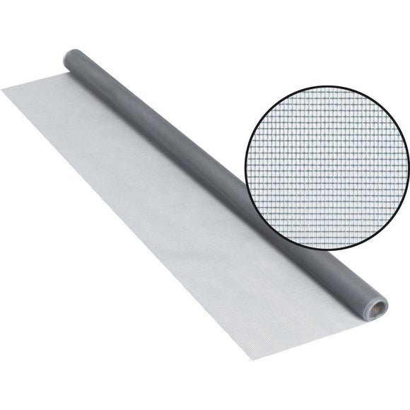 Phifer 30 In. x 84 In. Gray Fiberglass Screen Cloth Ready Rolls