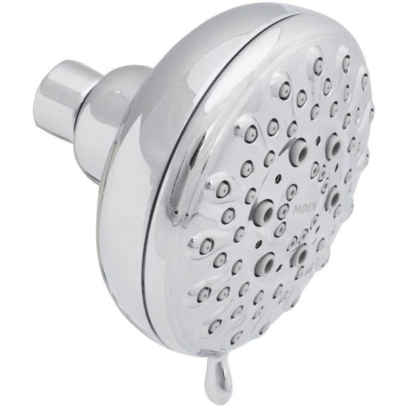 Moen Banbury 5-Spray 1.75 GPM Water Saver Fixed Showerhead, Chrome
