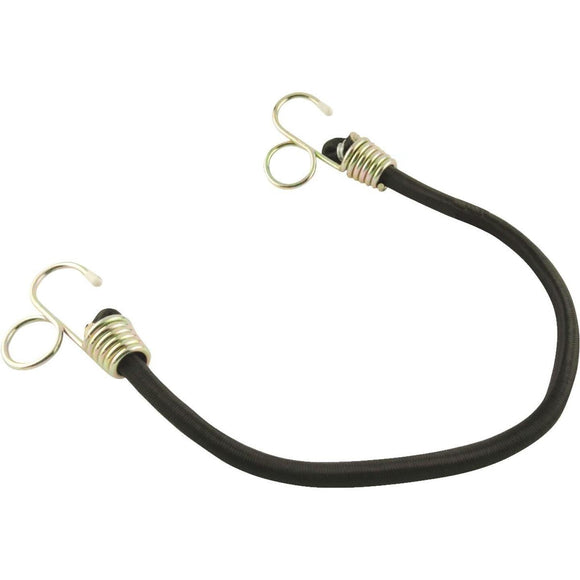 Erickson 1/2 In. x 18 In. Industrial Power Pull Bungee Cord, Black