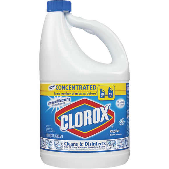Clorox 121 Oz. Concentrated Improved Whitening Bleach