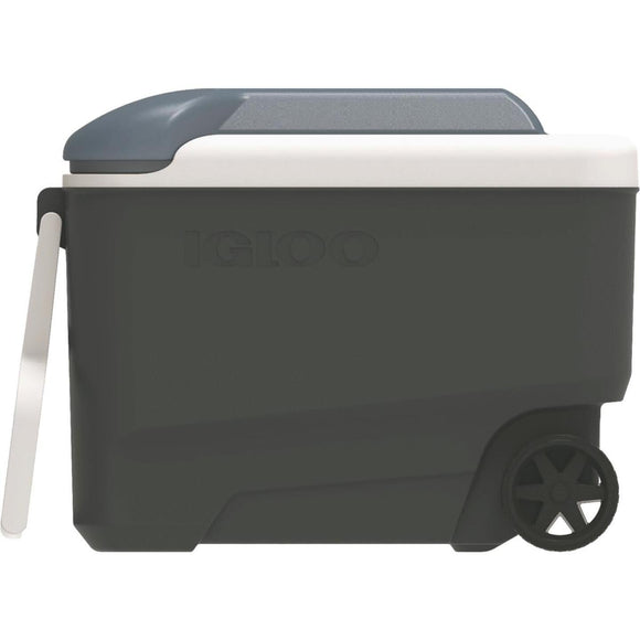 Igloo Maxcold 40 Qt. Roller Cooler, Ice Blue