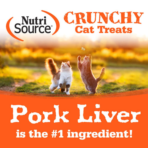 NutriSource® Crunchy Cat Liver & Cheese Treats