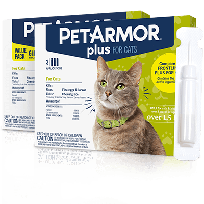 Petarmor flea and store tick for cats