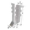 Mitek Heavy-Duty Face Mount Truss Hangers