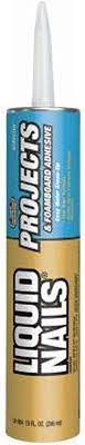 Liquid Nails Interior Projects & Foamboard Adhesive 10 oz