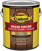 Cabot® Solid Color Decking Stains Acrylic Exterior Neutral Base Opaque 1 Gallon