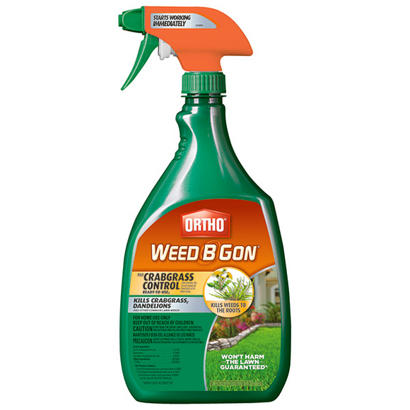 ORTHO WEED B GON MAX PLUS CRABGRASS CONTROL SPRAY (24 oz)